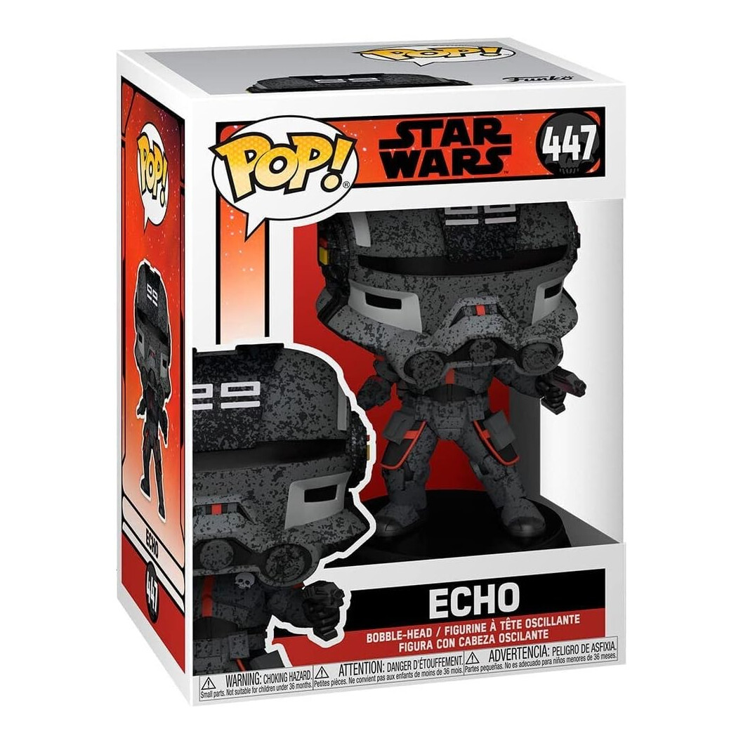 Фигурка Funko Pop! Star Wars Bad Batch Echo
Фигурка Funko Pop! Star Wars Bad Batch Echo