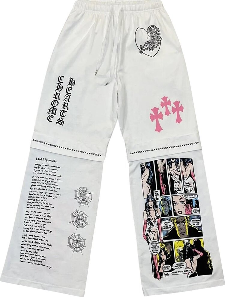 Спортивные брюки Chrome Hearts x Deadly Doll Miami Exclusive Sweatpants 'White', белый
Спортивные брюки Chrome Hearts x Deadly Doll Miami Exclusive Sweatpants 'White', белый