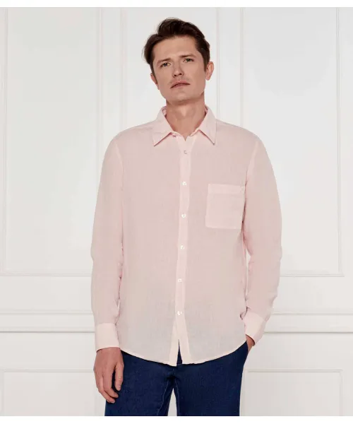 Элегантная льняная рубашка_6 Regular fit Boss Orange, розовый
Элегантная льняная рубашка_6 Regular fit Boss Orange, розовый