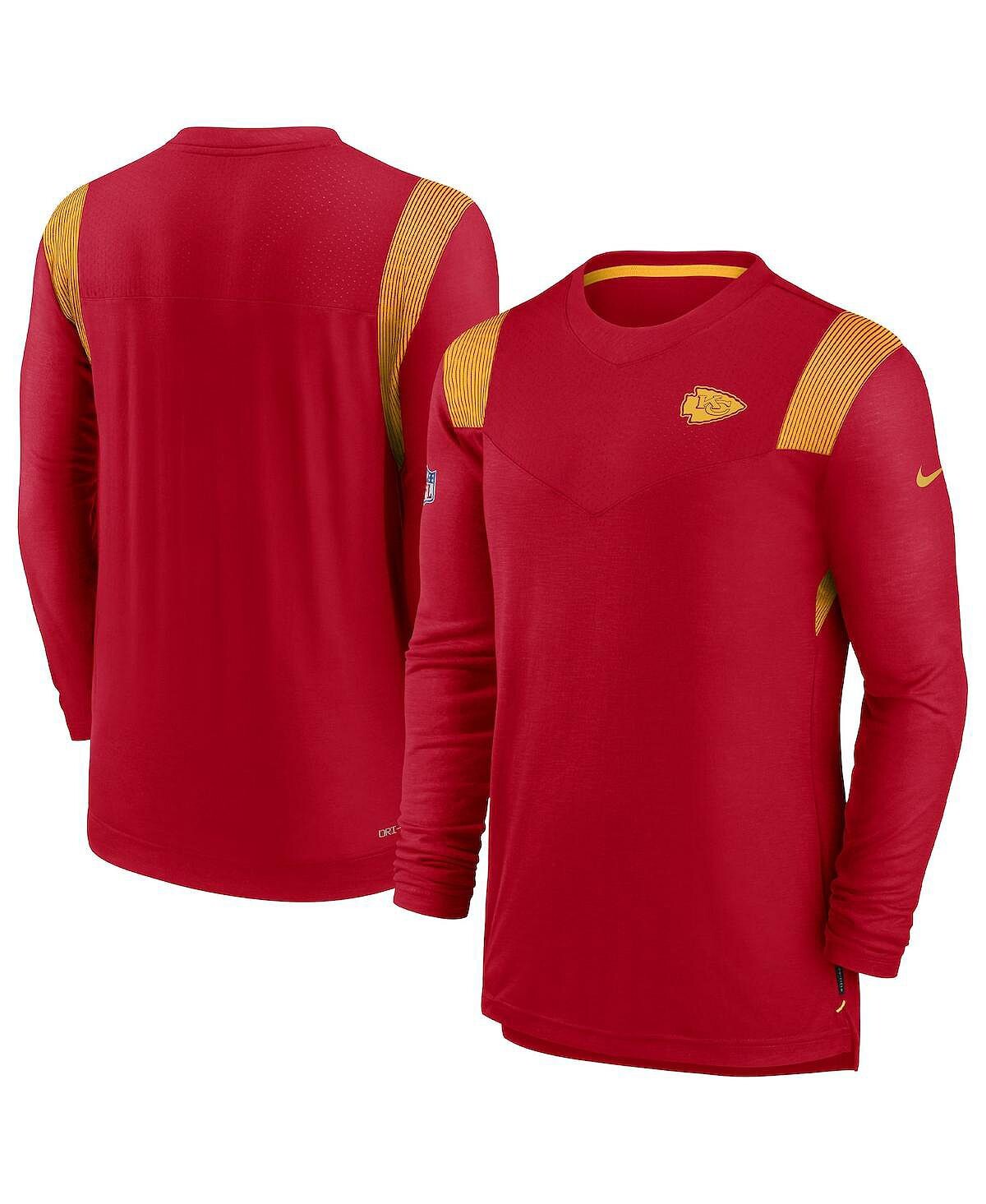 Мужская красная футболка с длинным рукавом kansas city chiefs sideline в тон с логотипом performance player Nike, красный
Мужская красная футболка с длинным рукавом kansas city chiefs sideline в тон с логотипом performance player Nike, красный