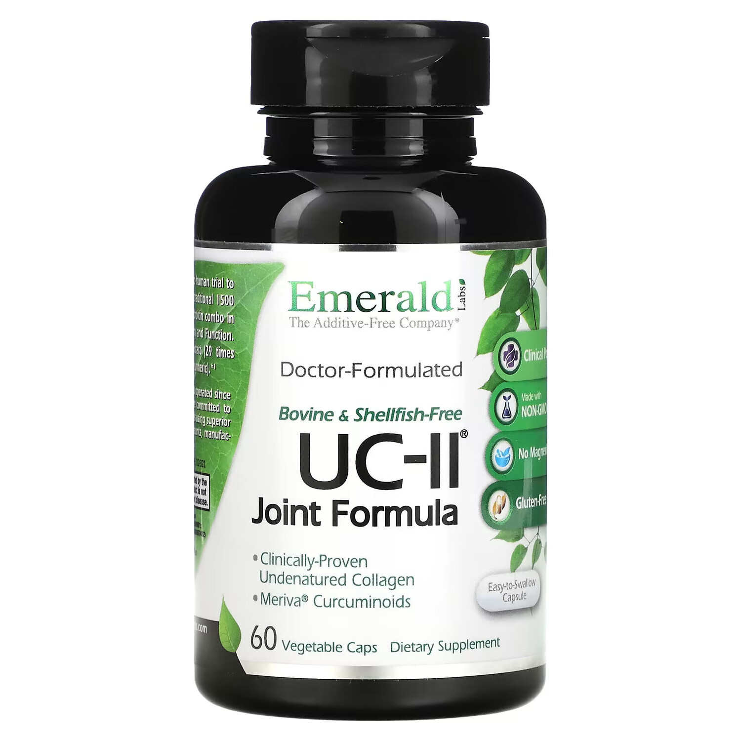 Emerald Laboratories, UC-II Формула для здоровья суставов, 60 растительных капсул
Emerald Laboratories, UC-II Формула для здоровья суставов, 60 растительных капсул