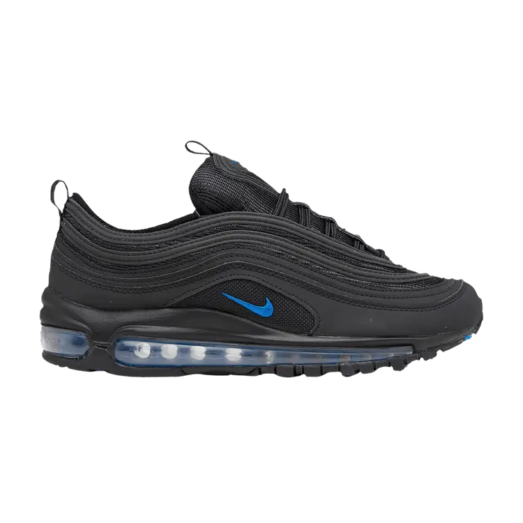 Кроссовки Nike Air Max 97 BG 'Black Imperial Blue', черный 
Кроссовки Nike Air Max 97 BG 'Black Imperial Blue', черный