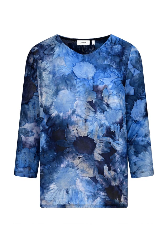 Рубашка с жаккардовым узором «Подсолнухи» синего цвета Elanza, синий
Рубашка с жаккардовым узором «Подсолнухи» синего цвета Elanza, синий