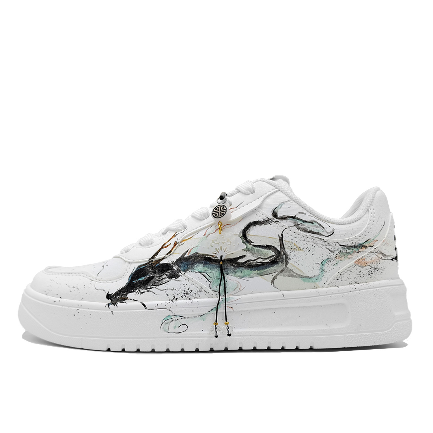 ANTA Расслабленные тайхо бродячий дракон амортизирующие износостойкие низкие скейтбордские кроссовки мужские белый синий черный - белый черный синий, цвет White Black Blue
ANTA Расслабленные тайхо бродячий дракон амортизирующие износостойкие низкие скейтбордские кроссовки мужские белый синий черный - белый черный синий, цвет White Black Blue