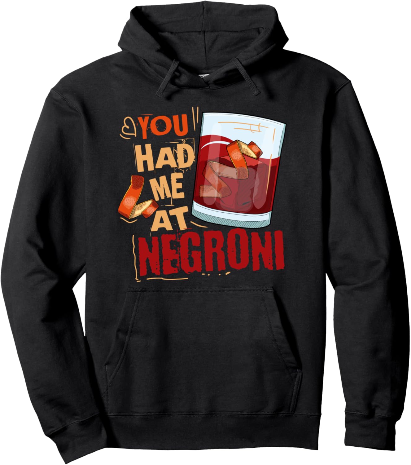 Худи для любителей классических коктейлей и негрони Negroni Gift, черный
Худи для любителей классических коктейлей и негрони Negroni Gift, черный