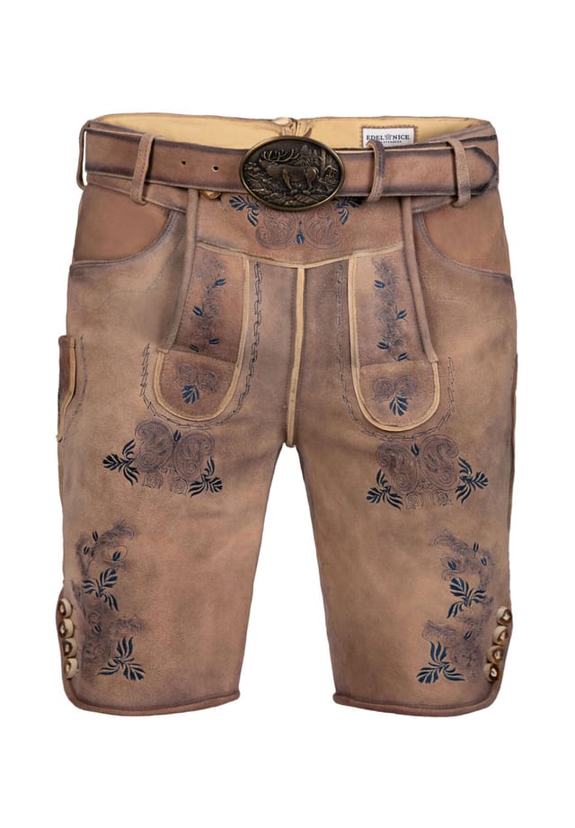 Короткие брюки из дикой кожи замша синего цвета от Peter Edelnice, коричневый
Короткие брюки из дикой кожи замша синего цвета от Peter Edelnice, коричневый