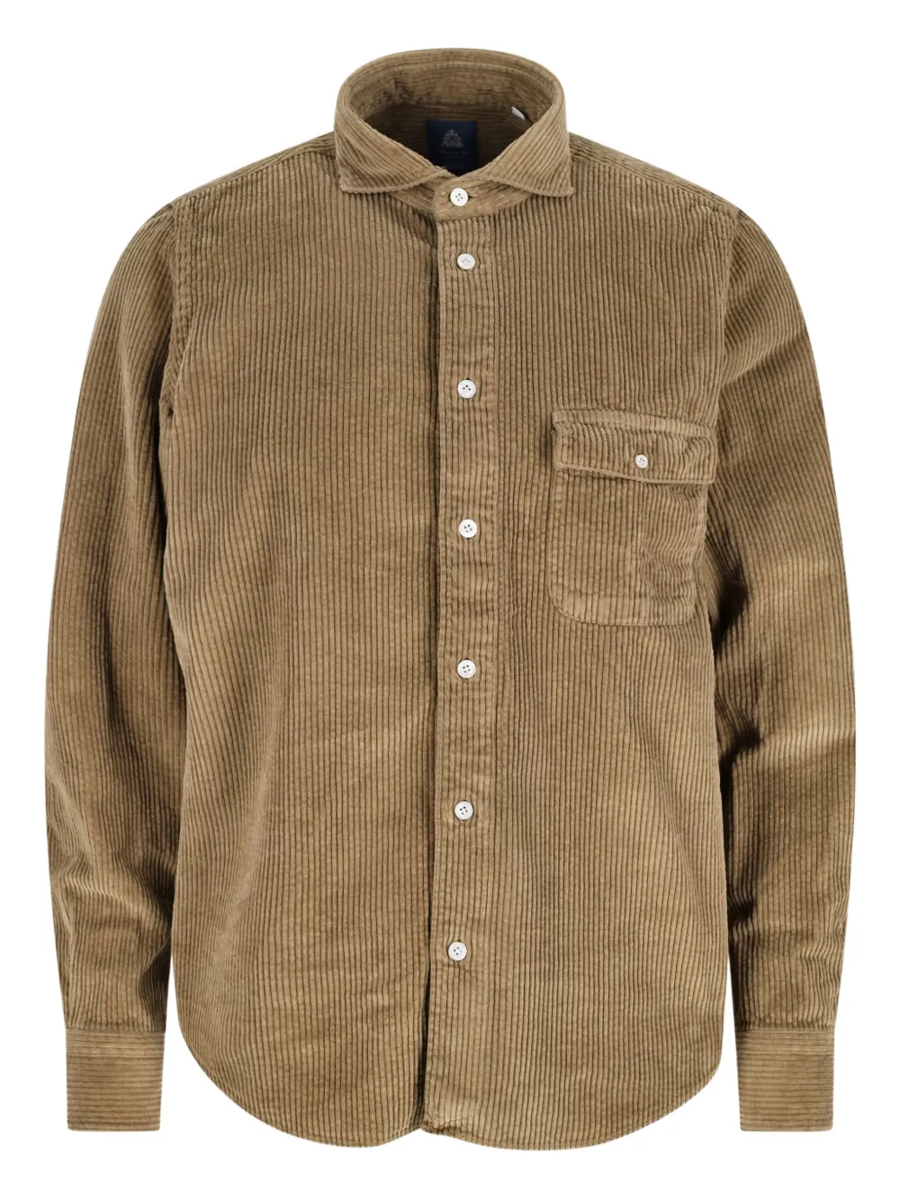 Вельветовая рубашка Salina с карманом Finamore 1925 Napoli, коричневый
Вельветовая рубашка Salina с карманом Finamore 1925 Napoli, коричневый