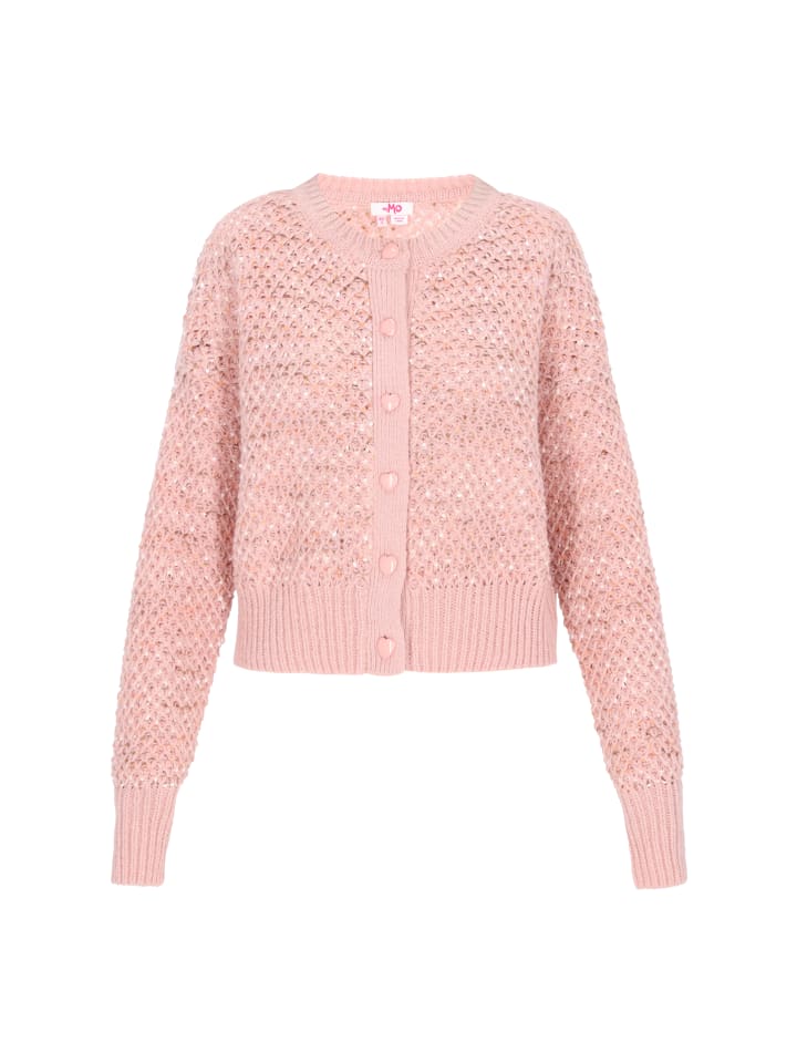 Женский кардиган розового меланжа myMo
Женский кардиган розового меланжа myMo
