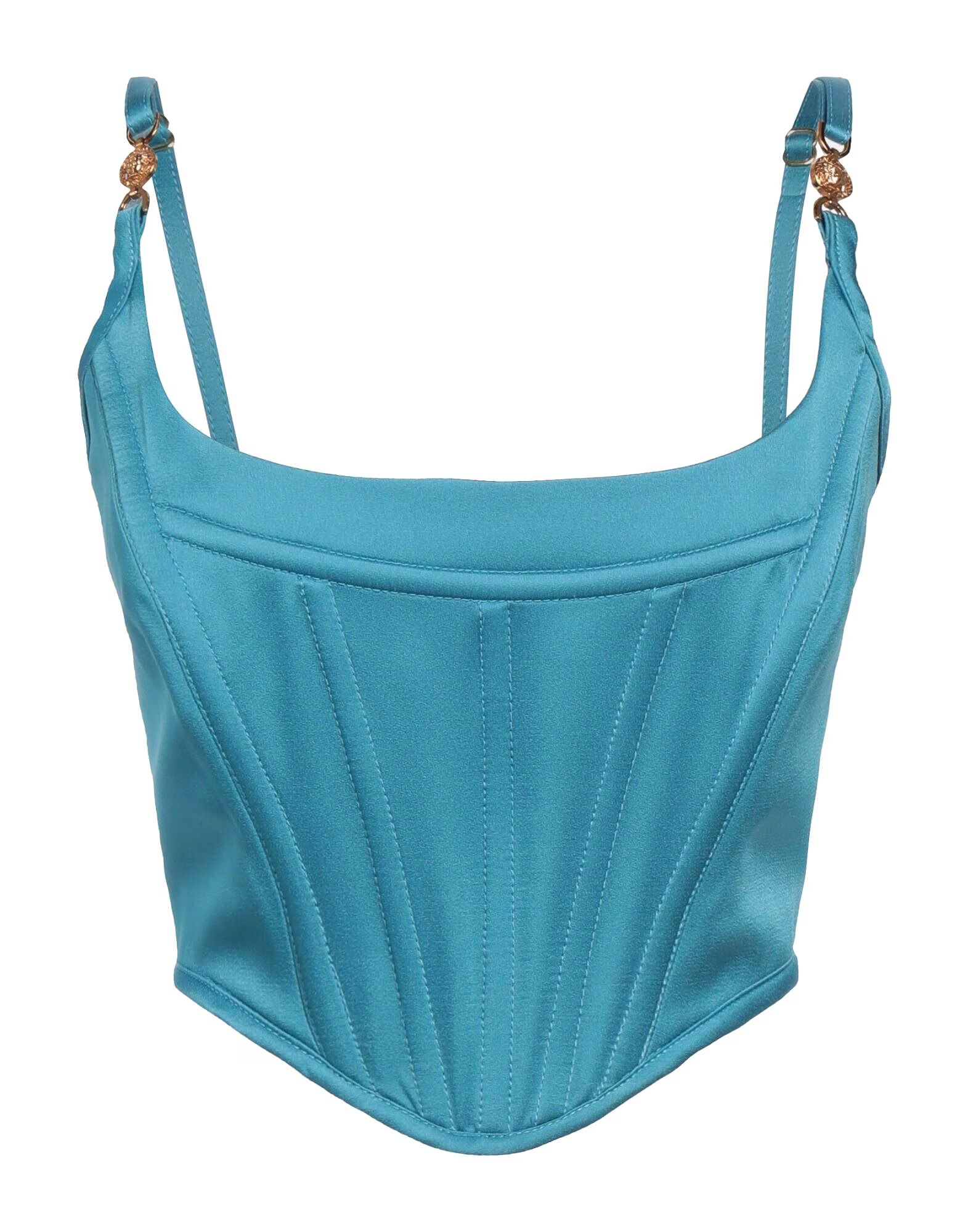 Кроп-топ Versace, лазурный
Кроп-топ Versace, лазурный