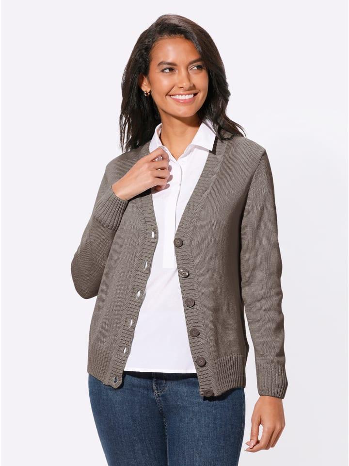 Кардиган цвета серо-коричневый меланж WITT WEIDEN
Кардиган цвета серо-коричневый меланж WITT WEIDEN