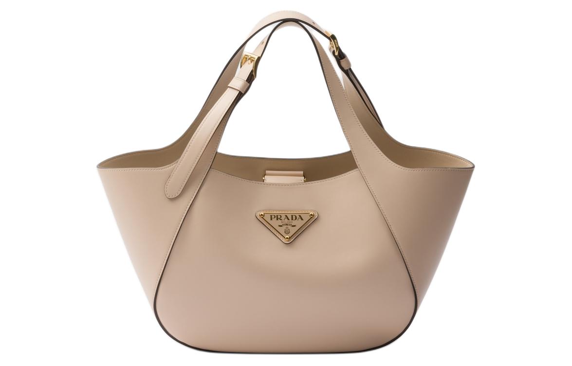 Кожаная сумка-шоппер, сумка-тоут, женская сумка среднего размера travertine PRADA
Кожаная сумка-шоппер, сумка-тоут, женская сумка среднего размера travertine PRADA