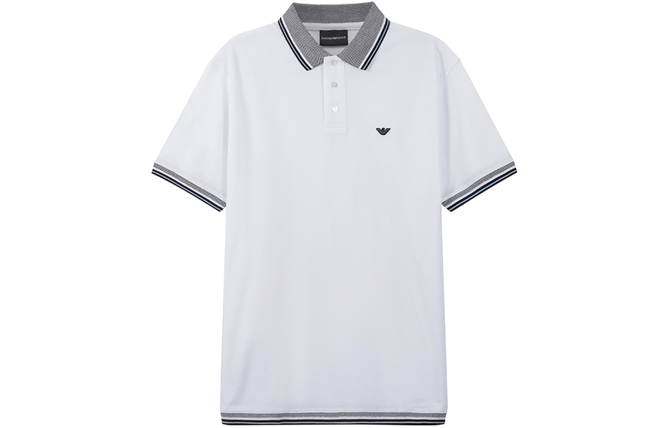 Футболка поло мужская белая SS23 EMPORIO ARMANI
Футболка поло мужская белая SS23 EMPORIO ARMANI