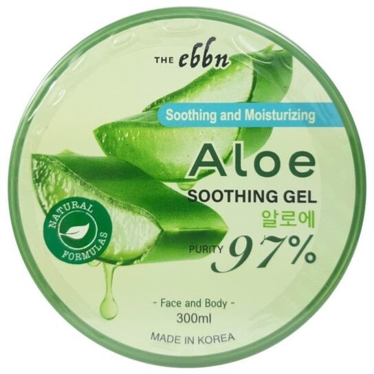 Успокаивающий гель Ebbn Aloe для лица и тела 300мл, TheEbbn
Успокаивающий гель Ebbn Aloe для лица и тела 300мл, TheEbbn