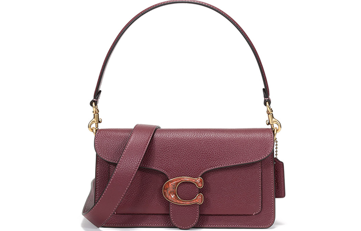 COACH Табби однотонный кожаный плечевой рюкзак, сумка средний женский бордовый
COACH Табби однотонный кожаный плечевой рюкзак, сумка средний женский бордовый