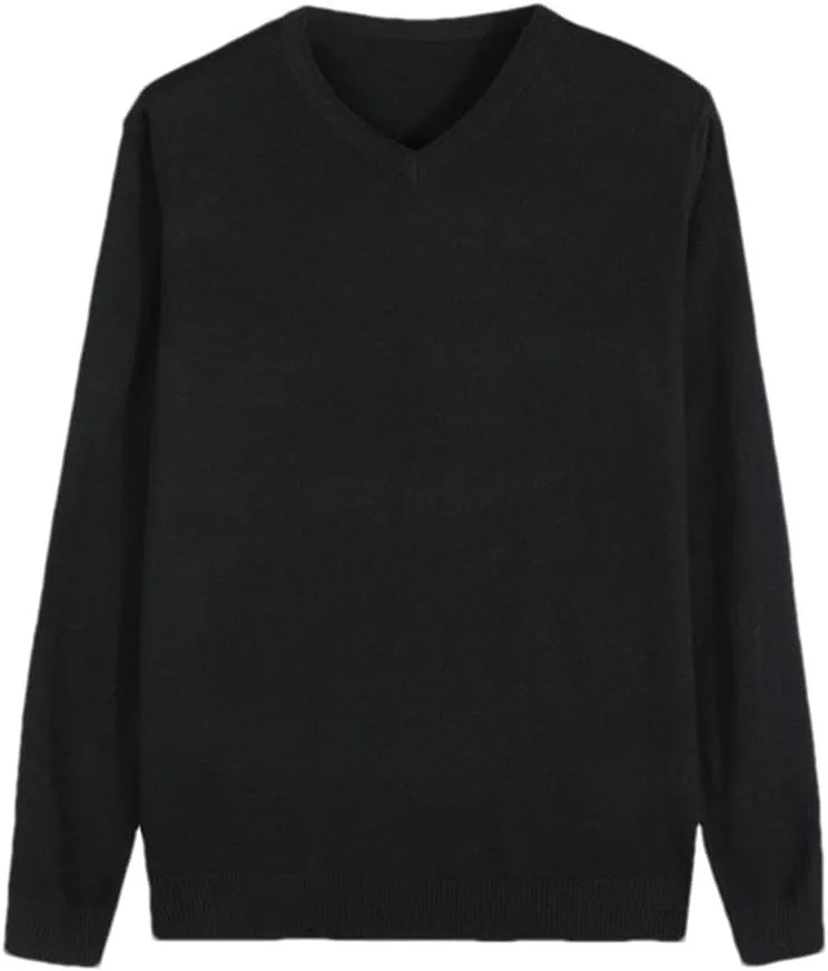 Мужской тонкий вязаный свитер V-образным вырезом Suvoiier
Мужской тонкий вязаный свитер V-образным вырезом Suvoiier