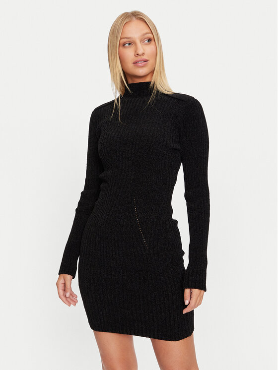 Трикотажное платье обычного кроя Guess, черный
Трикотажное платье обычного кроя Guess, черный