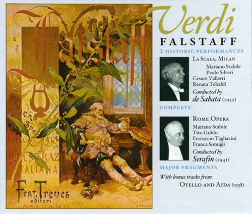 CD диск Verdi / Stabile / Tebaldi / Canali / De Sabata: Falstaff
CD диск Verdi / Stabile / Tebaldi / Canali / De Sabata: Falstaff