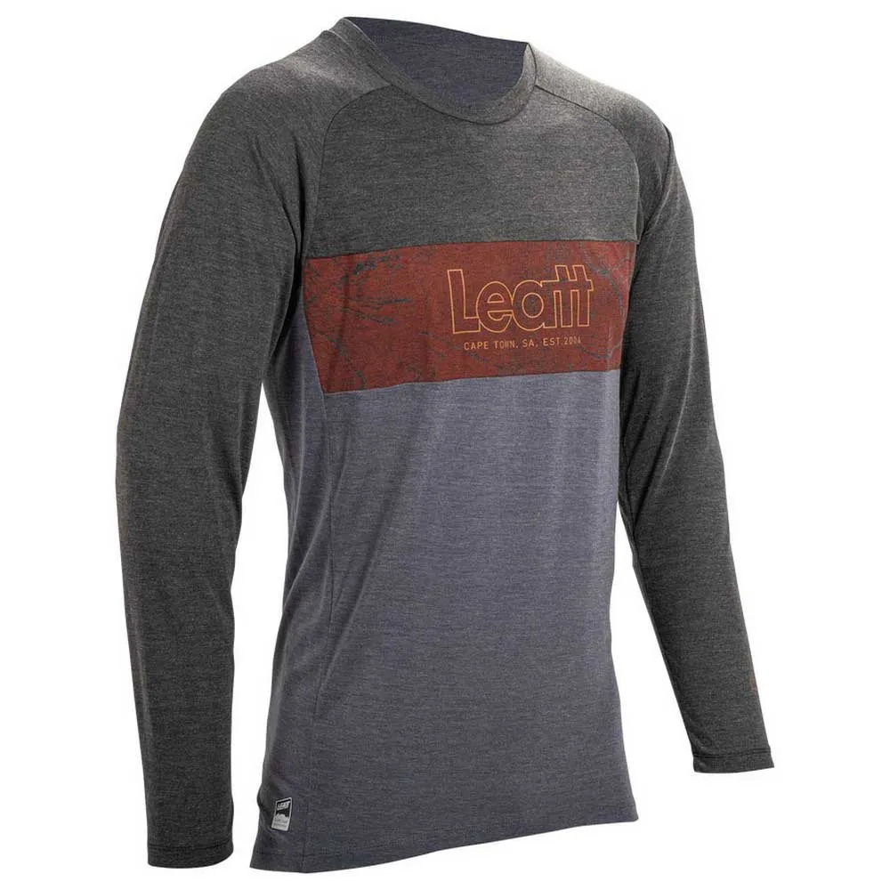 Футболка с длинным рукавом Leatt MTB Gravity 2.0, серый
Футболка с длинным рукавом Leatt MTB Gravity 2.0, серый