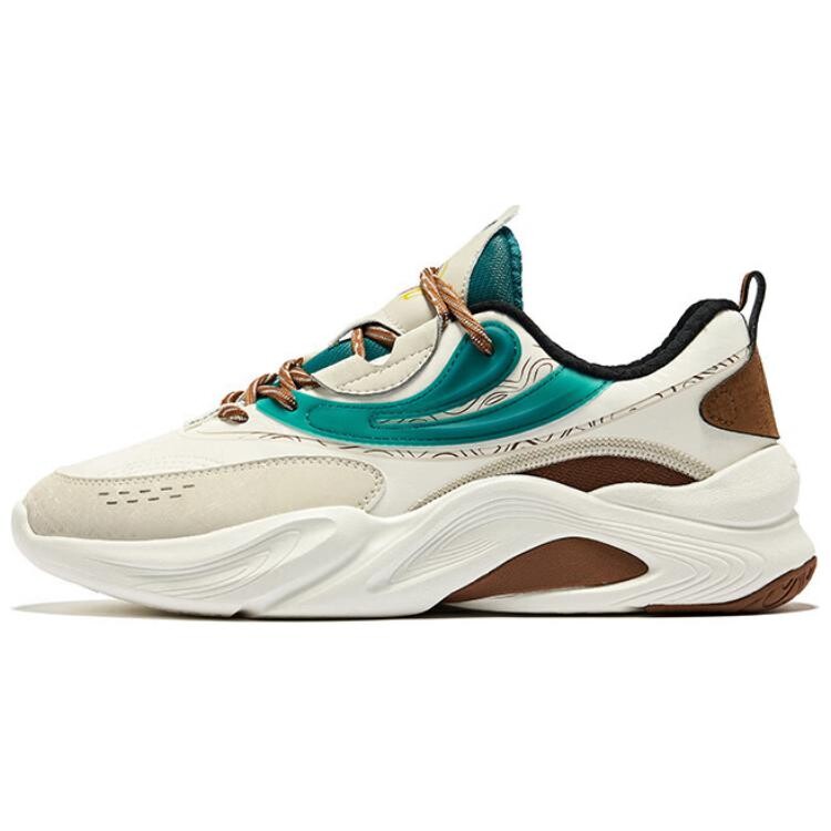 Кроссовки Lifestyle для мужчин с низким верхом Микрокристаллический белый/цвет лесного ореха/глубокий болотный цвет Erke
Кроссовки Lifestyle для мужчин с низким верхом Микрокристаллический белый/цвет лесного ореха/глубокий болотный цвет Erke