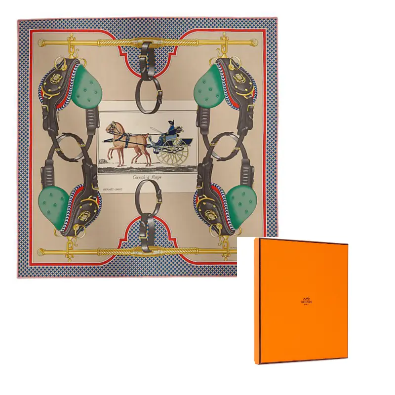 HERMES Шёлковый шарф, Gray Yellow/Blue
HERMES Шёлковый шарф, Gray Yellow/Blue