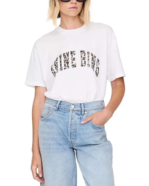 Футболка Walker с круглым вырезом Anine Bing, белый
Футболка Walker с круглым вырезом Anine Bing, белый