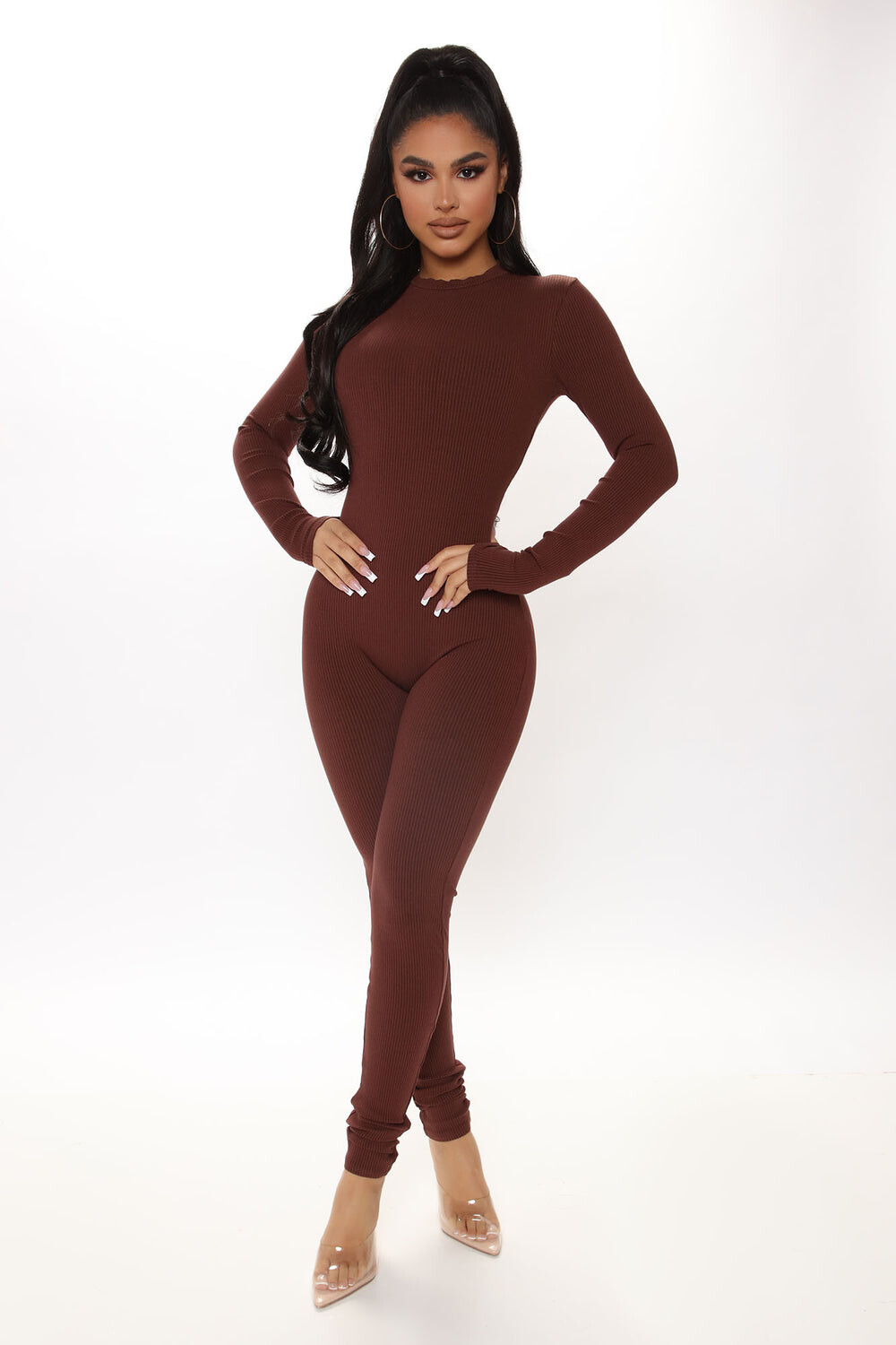 Комбинезон Fashion Nova JP2127, каштановый
Комбинезон Fashion Nova JP2127, каштановый