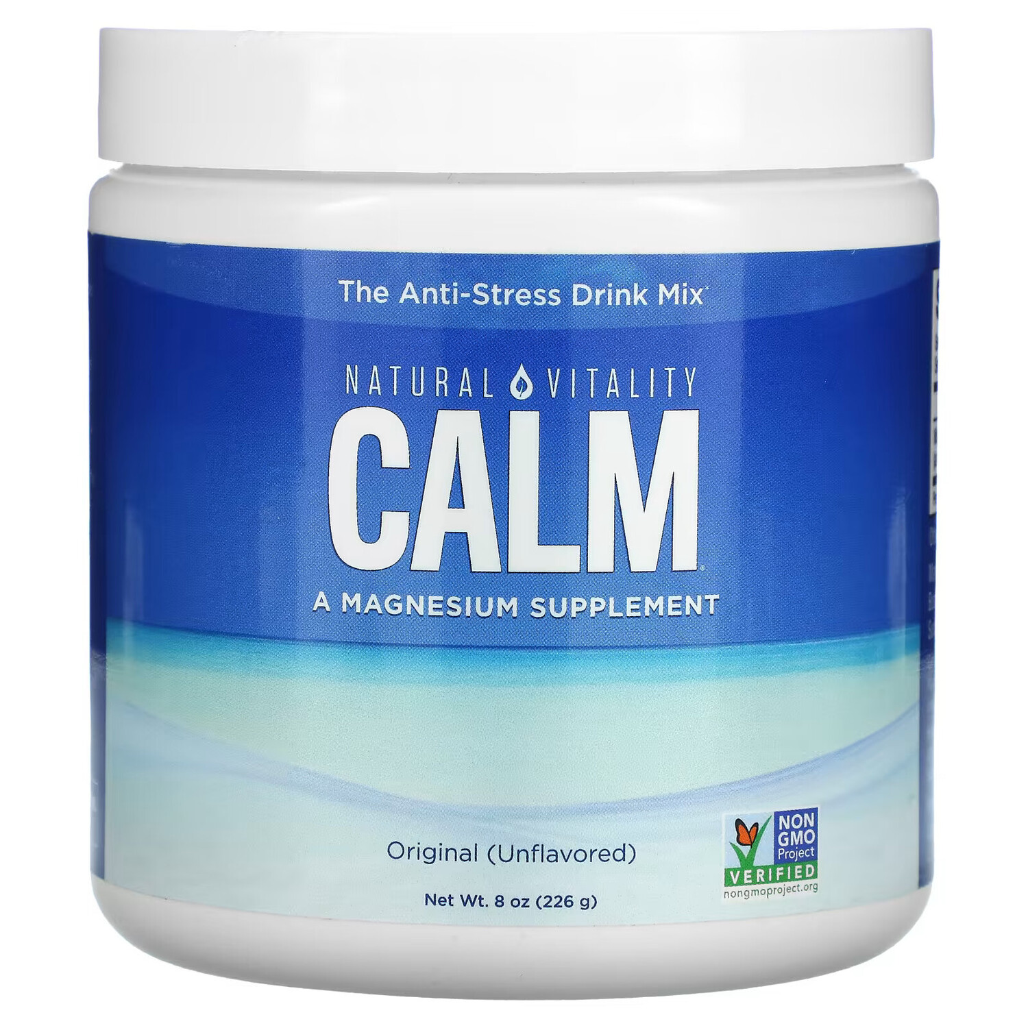 Natural Vitality, CALM, антистрессовая смесь для напитков, без добавок, 226 г (8 унций)
Natural Vitality, CALM, антистрессовая смесь для напитков, без добавок, 226 г (8 унций)