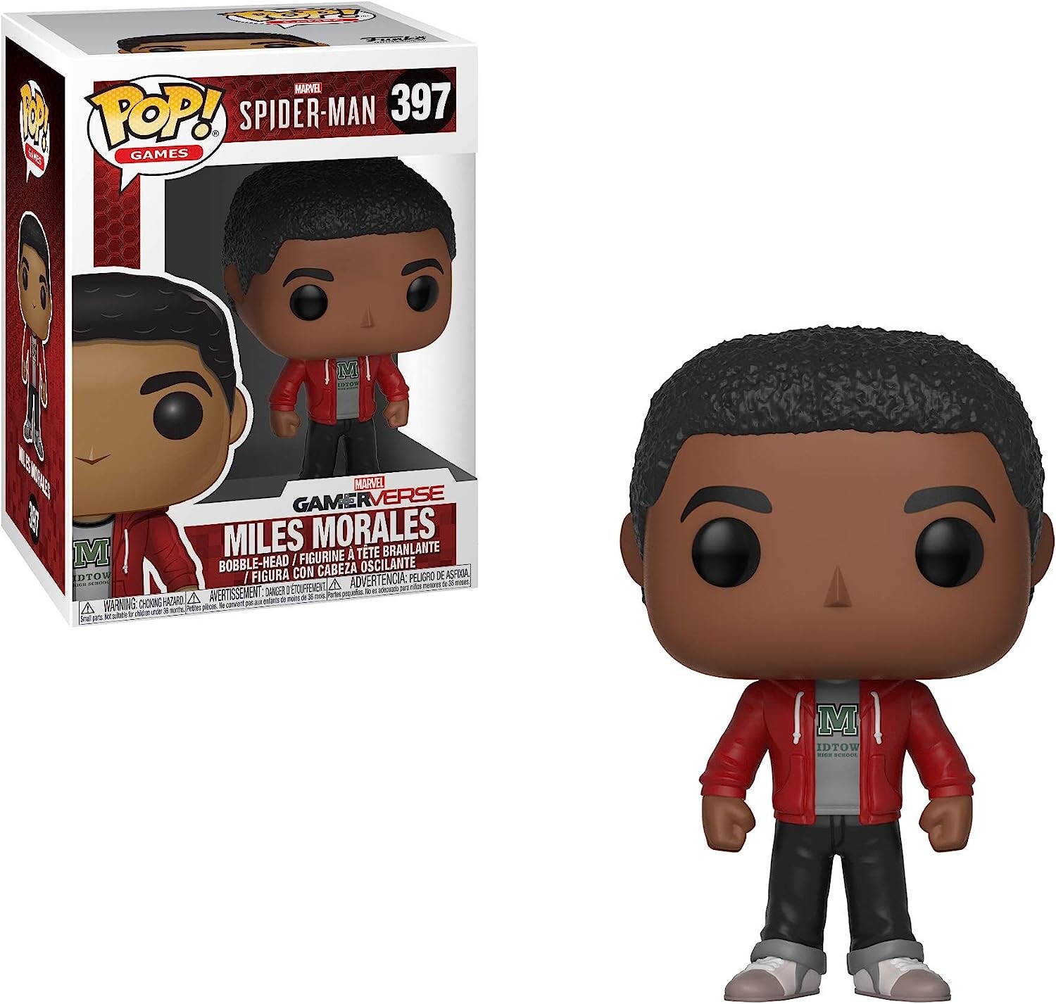 Фигурка Funko Pop! Marvel Games: Spider-Man Video Game - Miles Morales Collectible
Фигурка Funko Pop! Marvel Games: Spider-Man Video Game - Miles Morales Collectible