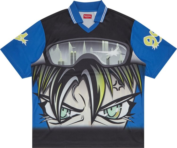 Футболка Supreme Character Soccer Jersey 'Blue', синий
Футболка Supreme Character Soccer Jersey 'Blue', синий