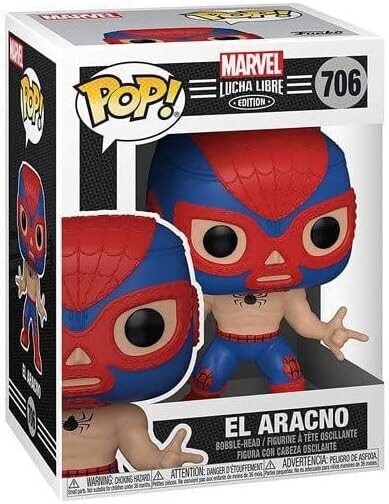 Фигурка Человек Паук Funko Pop Marvel Luchadores
Фигурка Человек Паук Funko Pop Marvel Luchadores