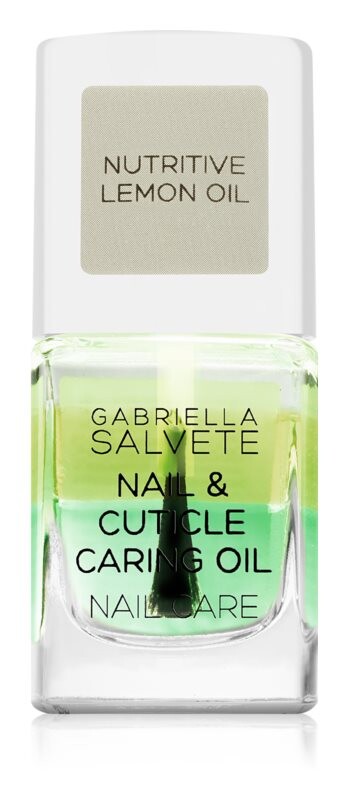 Питательное масло для ногтей Gabriella Salvete Nail Care Nail & Cuticle Caring Oil
Питательное масло для ногтей Gabriella Salvete Nail Care Nail & Cuticle Caring Oil