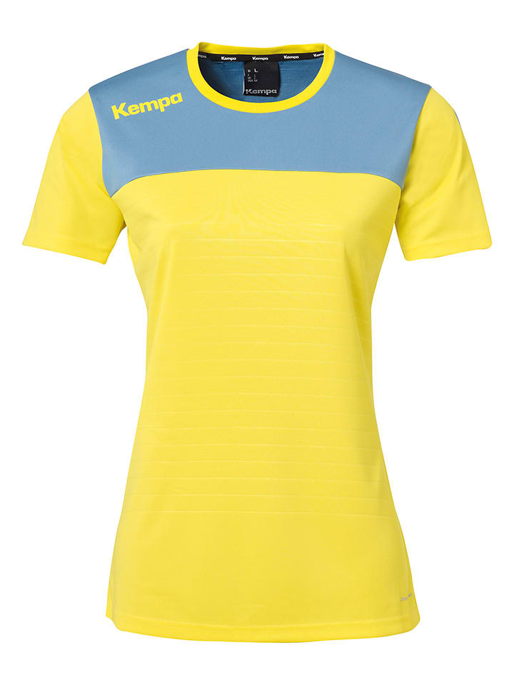 Kempa Велосипедная майка "Emotion 2.0" желто-голубого цвета
Kempa Велосипедная майка "Emotion 2.0" желто-голубого цвета