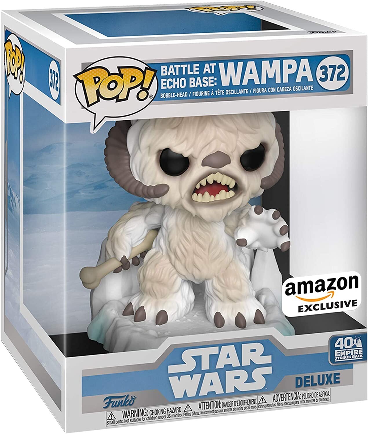 Фигурка Funko POP! Deluxe Star Wars: Battle at Echo Base Series - Wampa
Фигурка Funko POP! Deluxe Star Wars: Battle at Echo Base Series - Wampa
