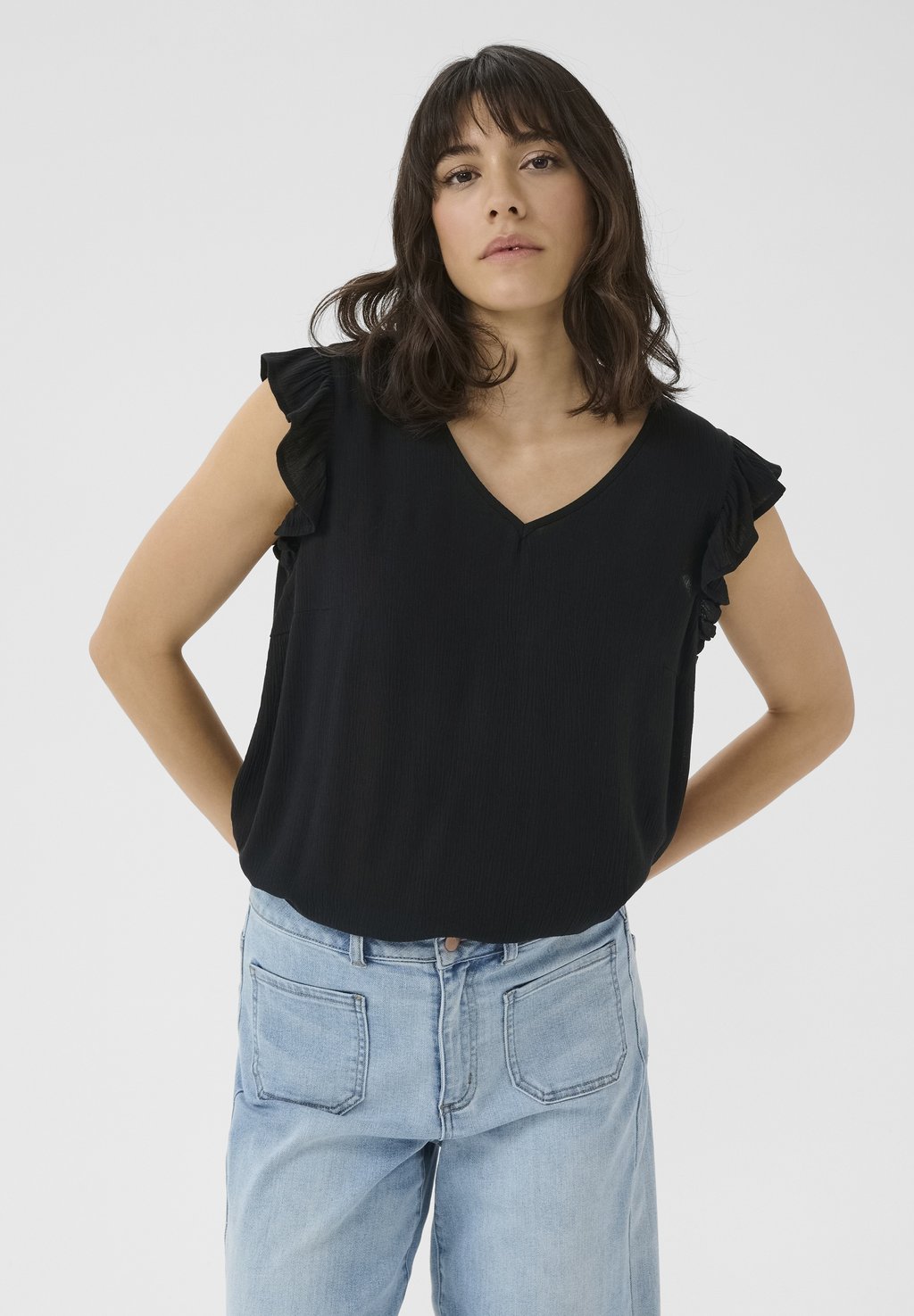 Блуза Kaffe, цвет Black Deep
Блуза Kaffe, цвет Black Deep