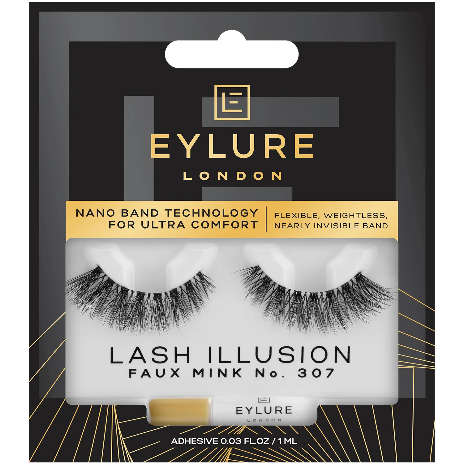 Eylure Illusion накладные ресницы с клеем 307, 1 упаковка
Eylure Illusion накладные ресницы с клеем 307, 1 упаковка