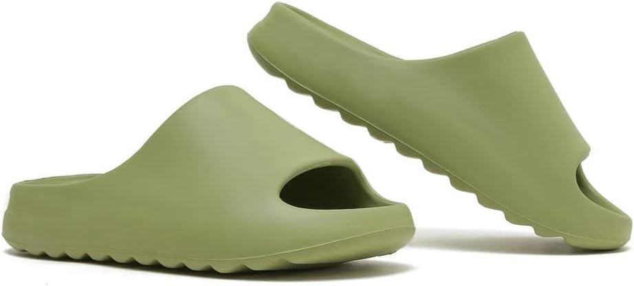 Шлепанцы Cloud Slides для женщин и мужчин, шлепанцы на платформе, нескользящие, быстросохнущие, мягкие, легкие, с толстой подошвой и открытым носком, для дома и улицы Youermei, зеленый
Шлепанцы Cloud Slides для женщин и мужчин, шлепанцы на платформе, нескользящие, быстросохнущие, мягкие, легкие, с толстой подошвой и открытым носком, для дома и улицы Youermei, зеленый