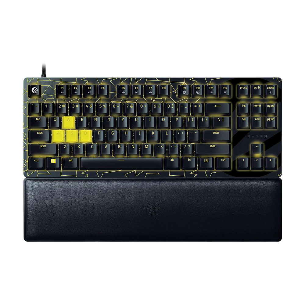 Клавиатура игровая Razer Huntsman V2 TKL, Linear Optical, черный/желтый, английская раскладка
Клавиатура игровая Razer Huntsman V2 TKL, Linear Optical, черный/желтый, английская раскладка