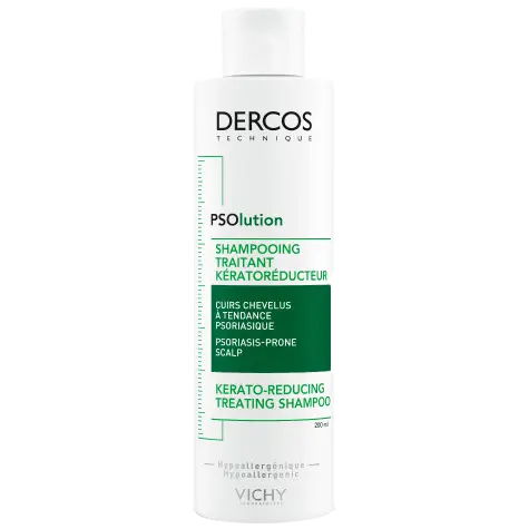 Vichy Dercos Psolution кератоловый шампунь для кожи головы, склонной к псориазу, 200 мл
Vichy Dercos Psolution кератоловый шампунь для кожи головы, склонной к псориазу, 200 мл