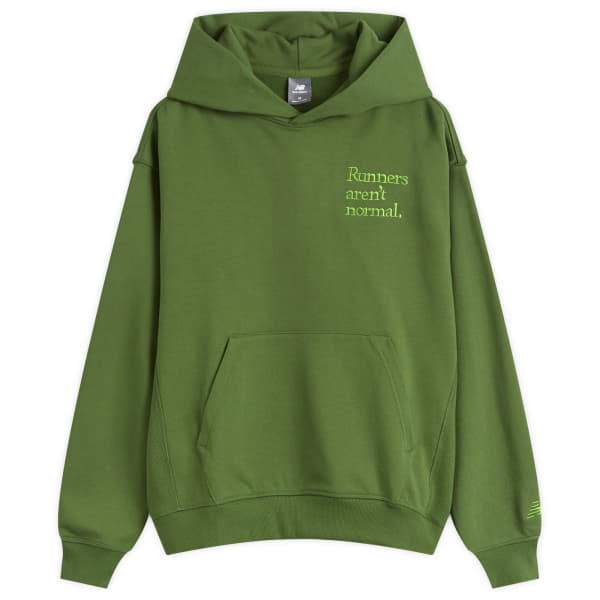 Бегуны в легкой атлетике не в обычной толстовке New Balance, Dark Alpine Green 
Бегуны в легкой атлетике не в обычной толстовке New Balance, Dark Alpine Green
