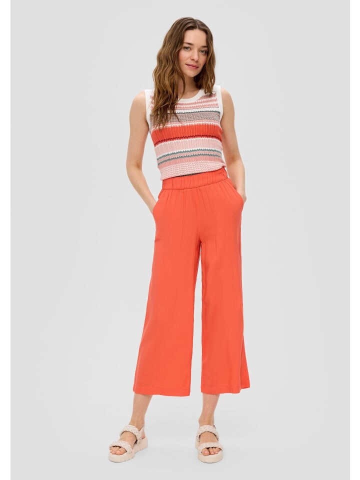 Тканевые брюки s.Oliver, оранжевый
Тканевые брюки s.Oliver, оранжевый