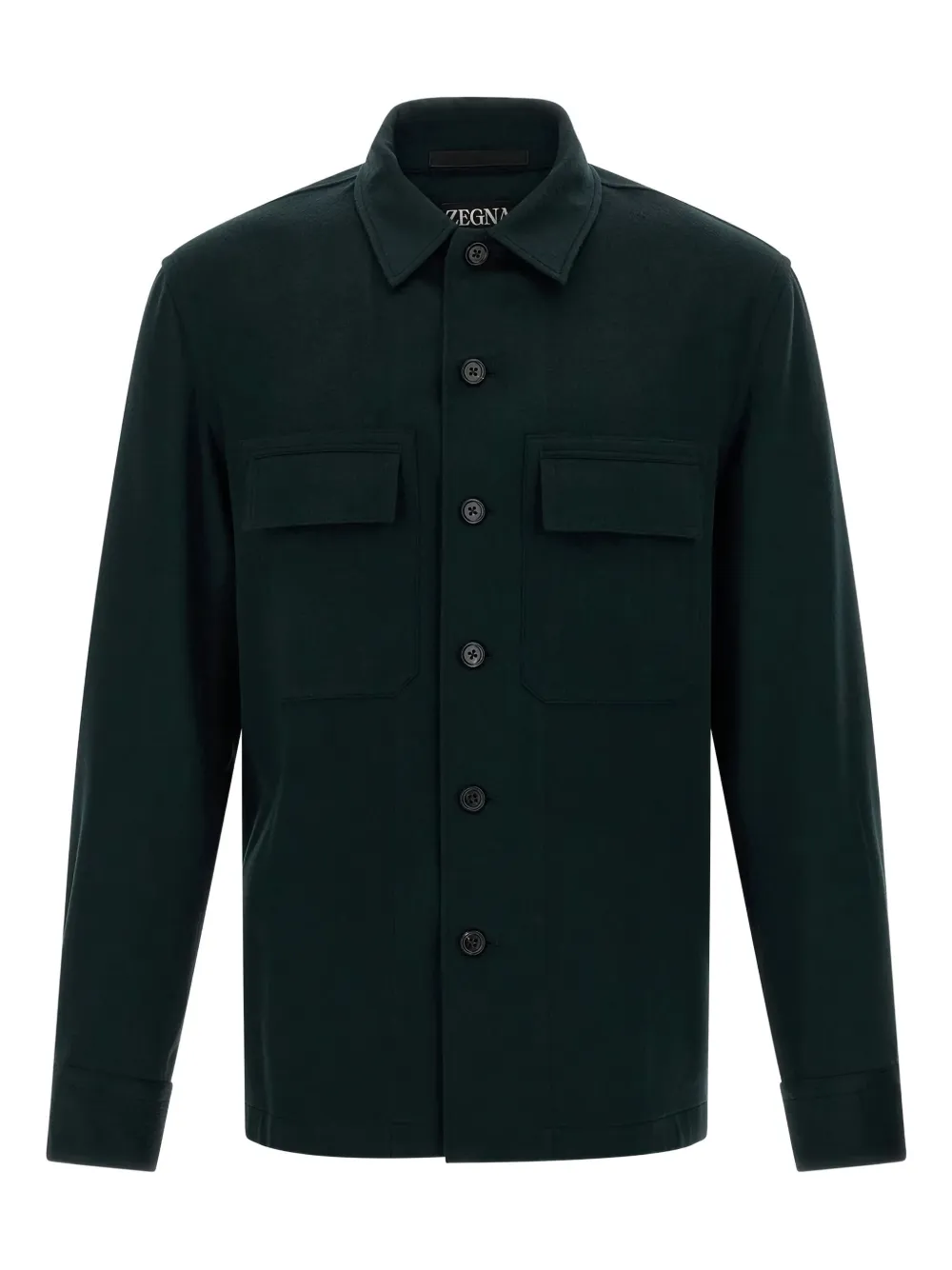 Рубашка на пуговицах с нагрудным карманом Zegna, зеленый
Рубашка на пуговицах с нагрудным карманом Zegna, зеленый