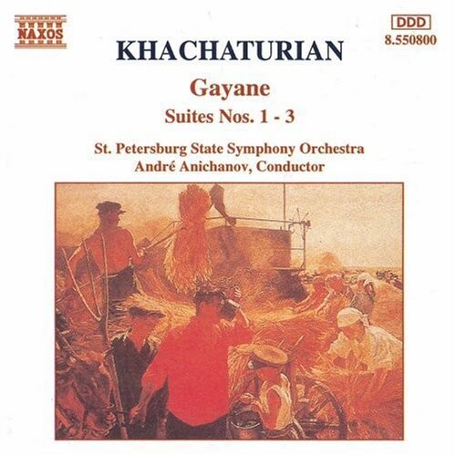 CD диск Khachaturian / Anichanov: Gayane Suites 1-3
CD диск Khachaturian / Anichanov: Gayane Suites 1-3