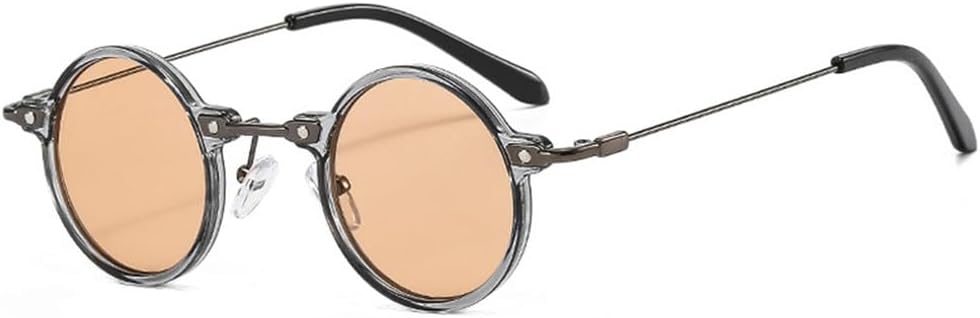 Солнцезащитные очки с защитой UV400 для мужчин и женщин | Панк, маленькие круглые линзы с градиентом | для вождения и занятий спортом на открытом воздухе generic, Grey Champagne
Солнцезащитные очки с защитой UV400 для мужчин и женщин | Панк, маленькие круглые линзы с градиентом | для вождения и занятий спортом на открытом воздухе generic, Grey Champagne