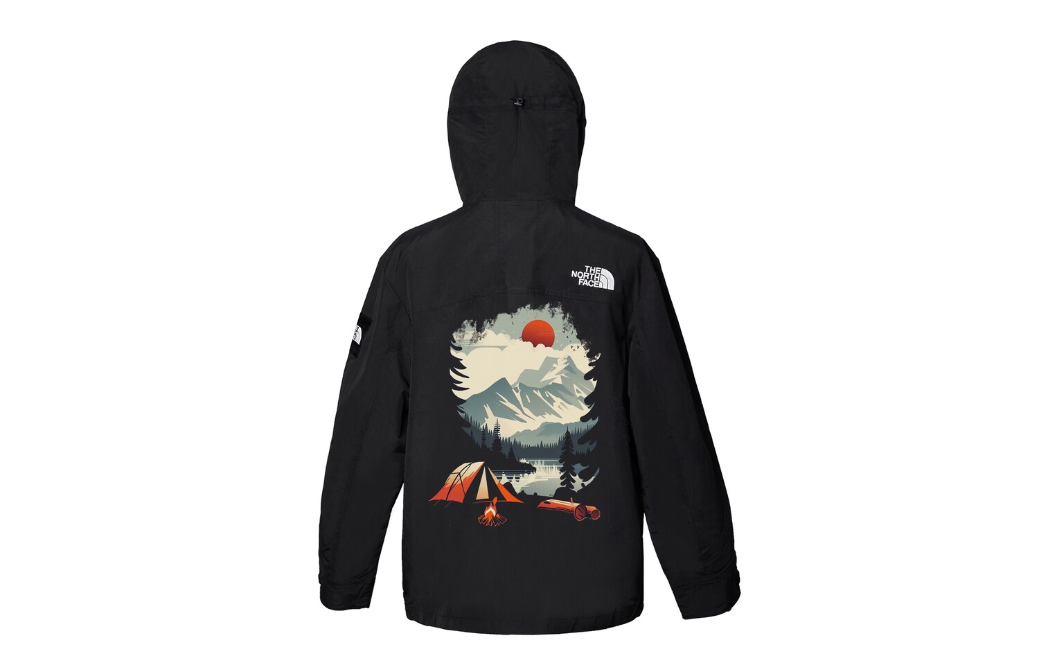 Ветровка куртка унисекс черный The North Face
Ветровка куртка унисекс черный The North Face