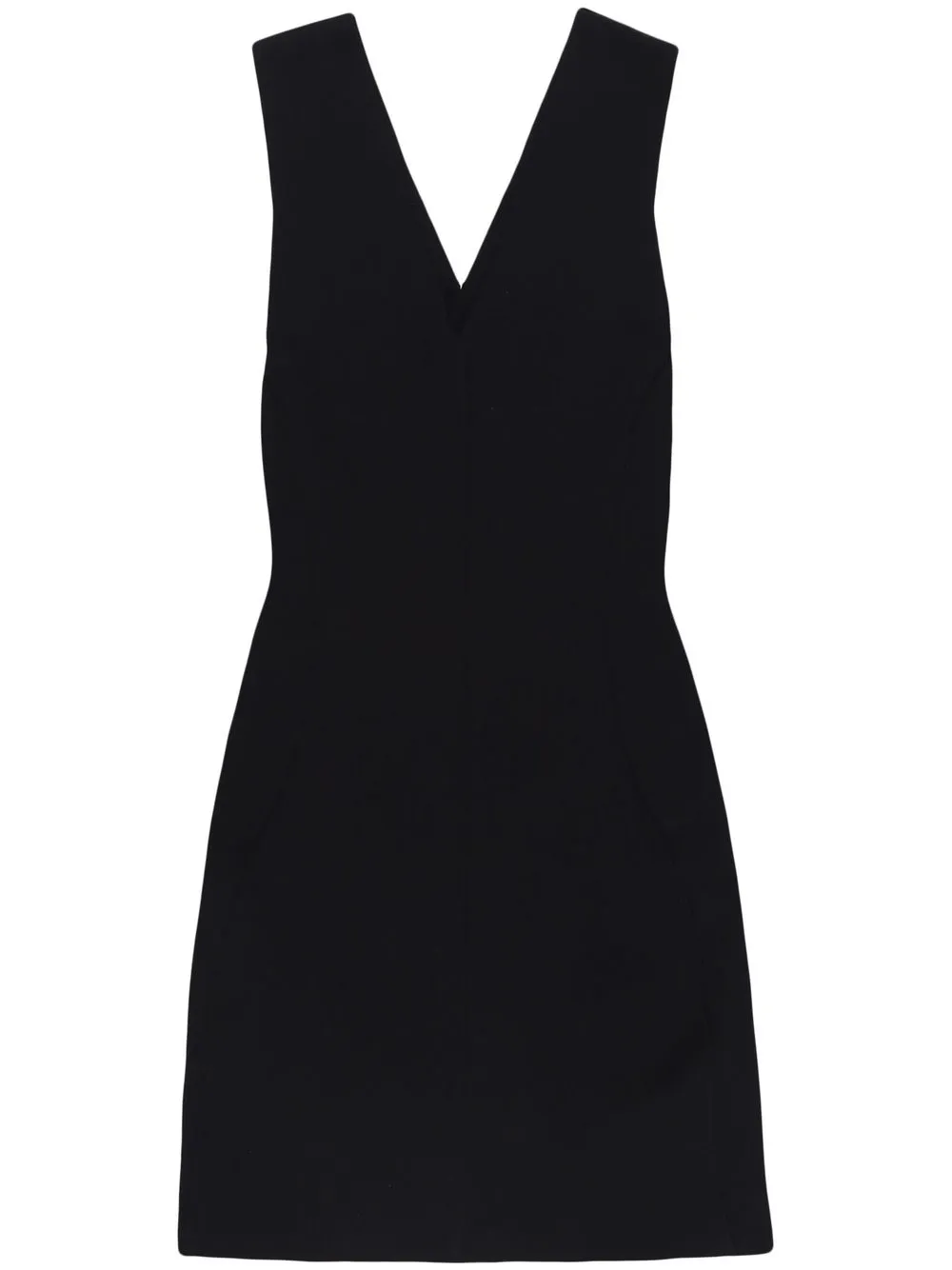 Платье мини с V-образным вырезом Rick Owens, черный
Платье мини с V-образным вырезом Rick Owens, черный