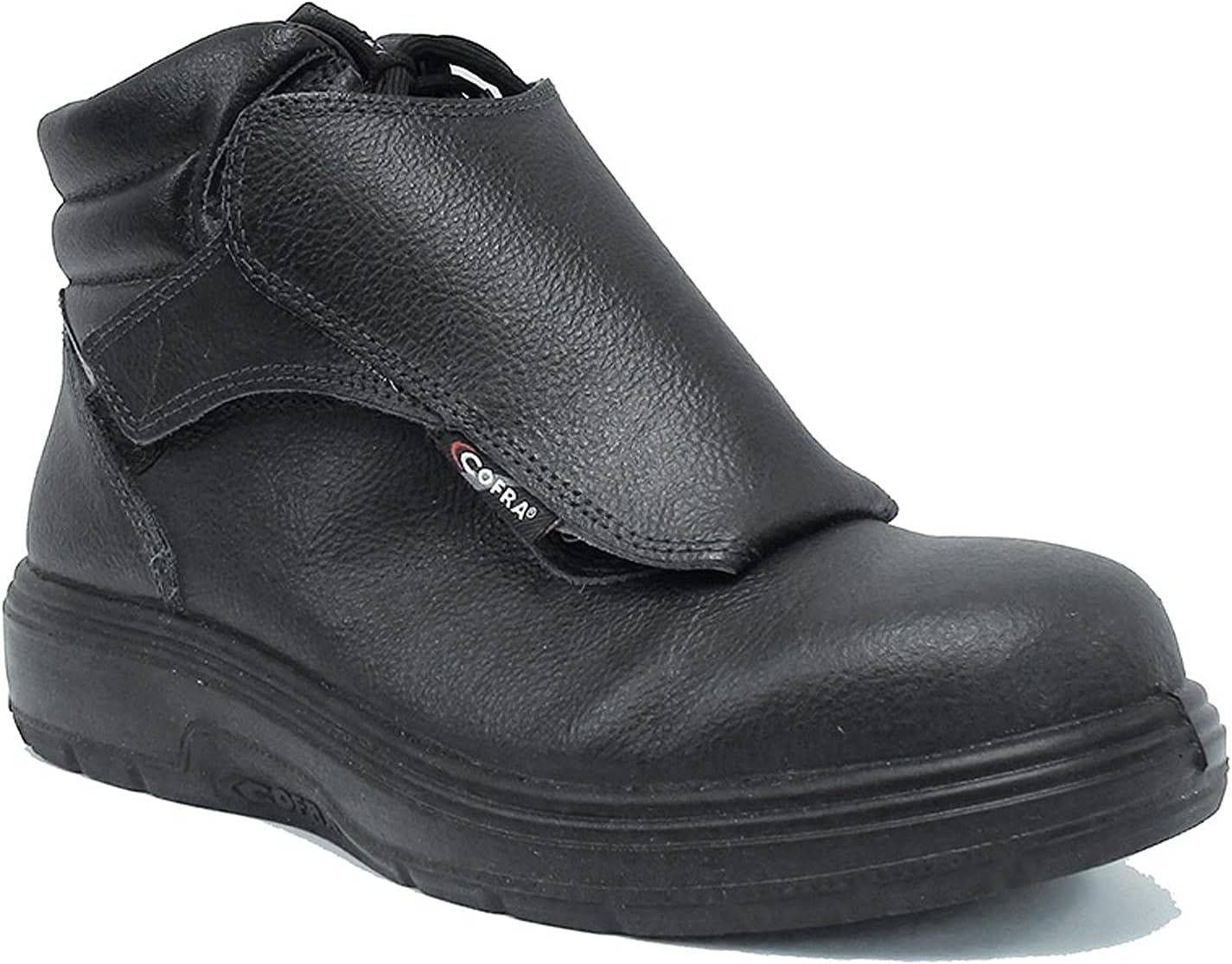 Рабочие кожаные ботинки COFRA-HEAT SHIELD без протектора для асфальта с композитным защитным носком, защитой шнурков и подошвой Heat Defender, черный
Рабочие кожаные ботинки COFRA-HEAT SHIELD без протектора для асфальта с композитным защитным носком, защитой шнурков и подошвой Heat Defender, черный