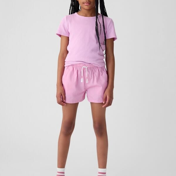 Шорты с завязками и кисточками Gap, розовый
Шорты с завязками и кисточками Gap, розовый