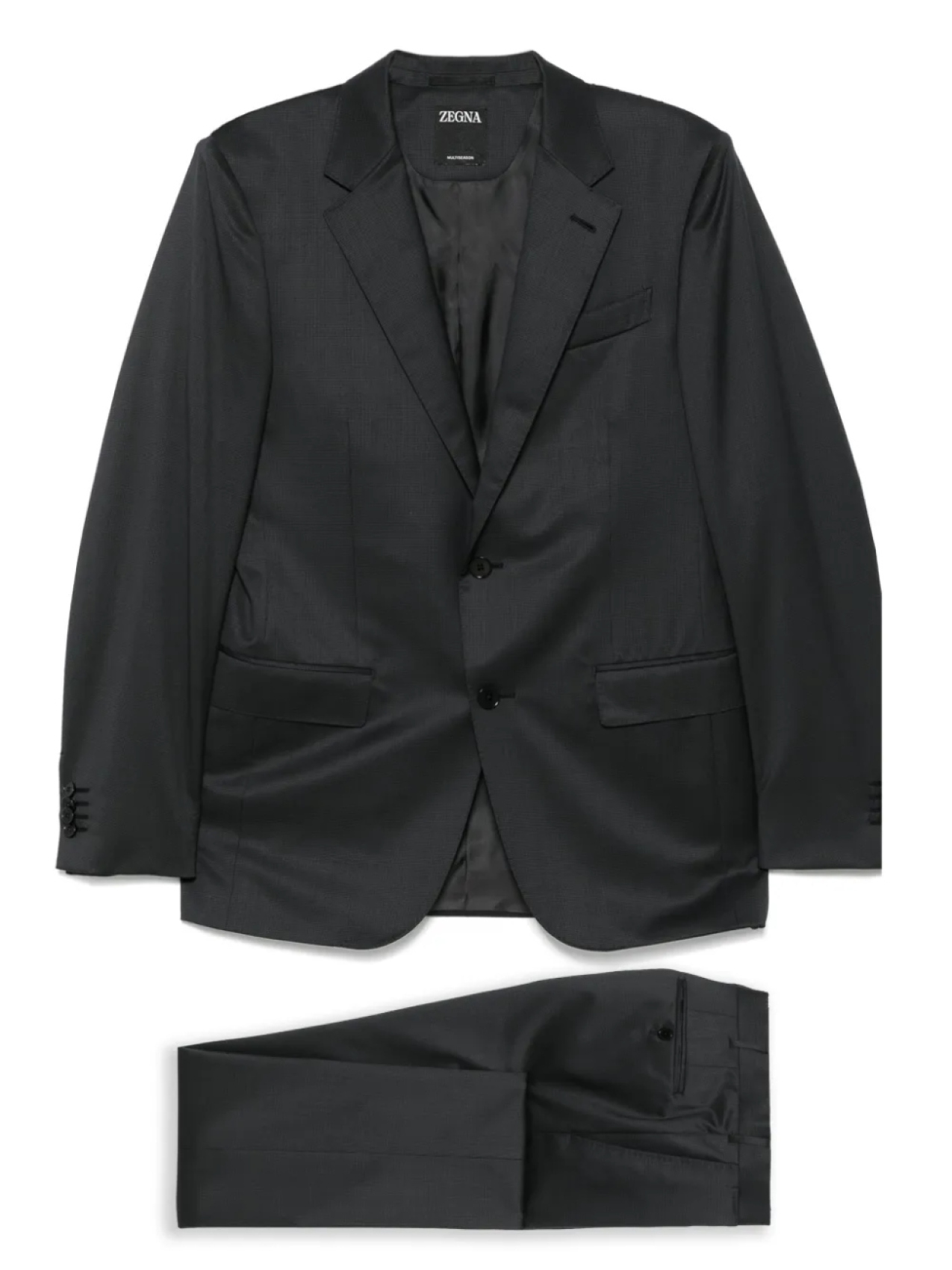 Шерстяной костюм Zegna, серый 
Шерстяной костюм Zegna, серый