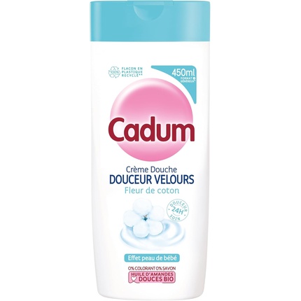 Крем для душа Soft Velour Cotton Blossom 450 мл Cadum
Крем для душа Soft Velour Cotton Blossom 450 мл Cadum