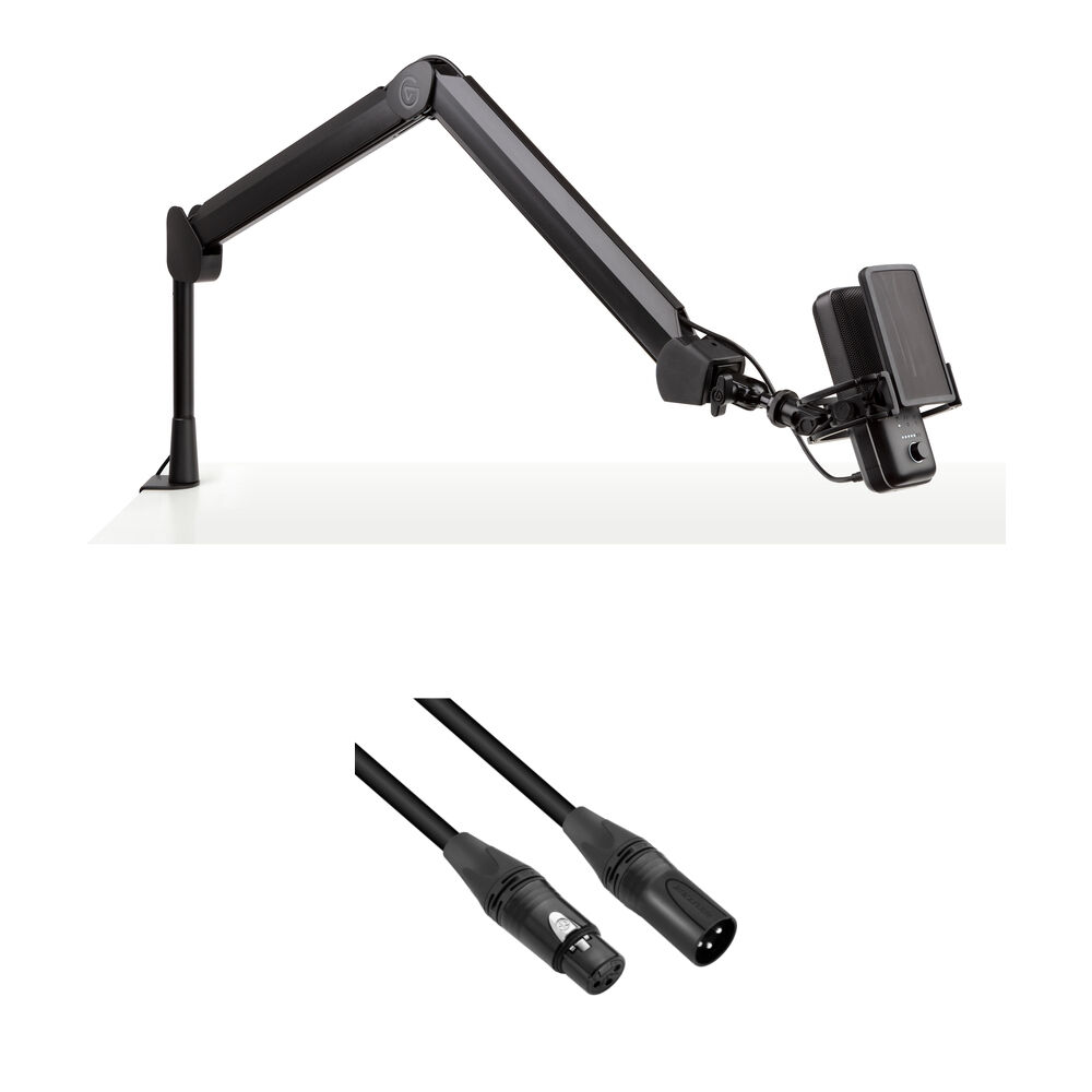Микрофонная стойка Elgato Wave Mic Arm Kit with XLR Cable
Микрофонная стойка Elgato Wave Mic Arm Kit with XLR Cable